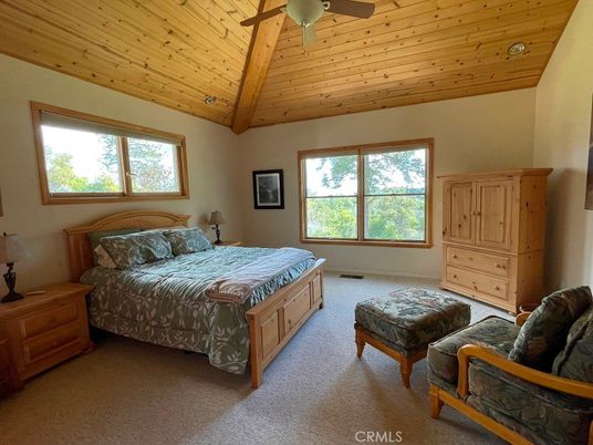Bedroom, Interior, Recessed Lighting, Wooden Beams, Wooden Ceilings