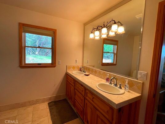 Bathroom, Dual Sink Vanities, Interior, Tile Countertops