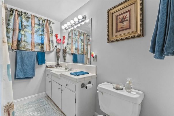 Bathroom, Dual Sink Vanities, Interior, Tile Countertops
