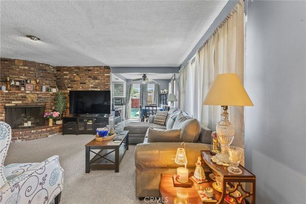 Fireplace, Interior, Living room, Stone Walls