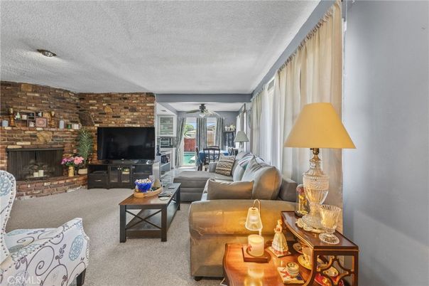 Fireplace, Interior, Living room, Stone Walls