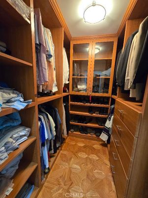 Interior, Walk-in Closets, Wood Texture Flooring