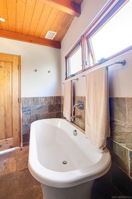 Bathroom, Free Standing Baths, Interior, Wooden Beams, Wooden Ceilings