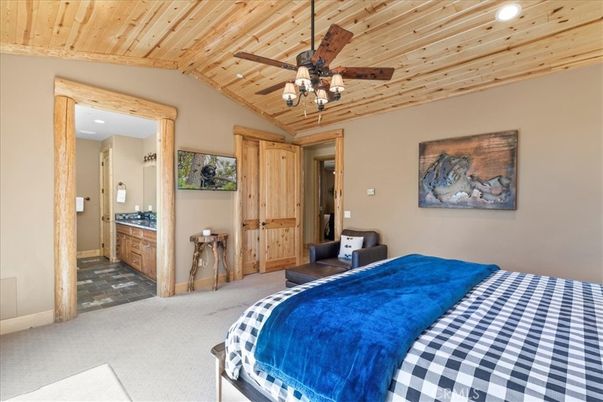 Bathroom, Bedroom, Interior, Recessed Lighting, Wooden Ceilings
