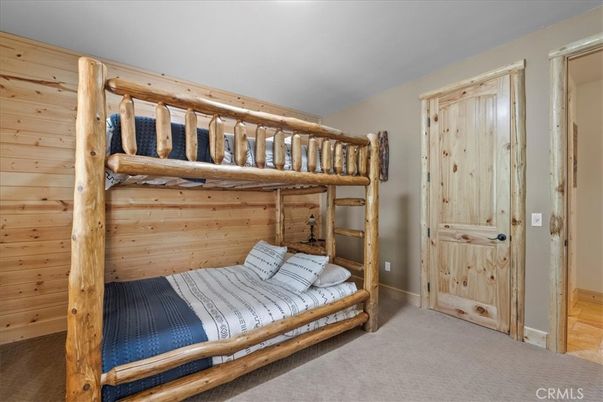 Bedroom, Interior, Wooden Walls