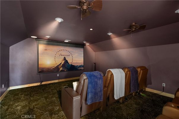 Interior, Recessed Lighting, Theatre Room