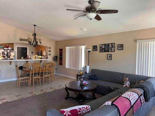 Dining room, Interior, Kitchen, Living room, Pendant Lights