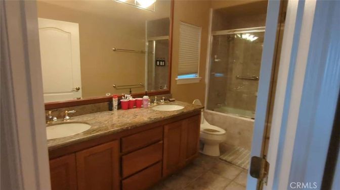 Bathroom, Dual Sink Vanities, Glass Shower, Interior