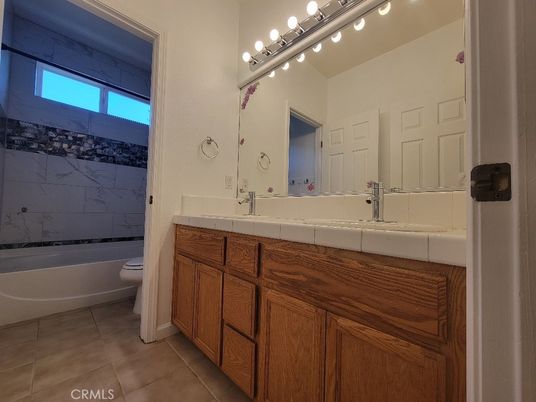 Bathroom, Dual Sink Vanities, Interior, Tile Countertops