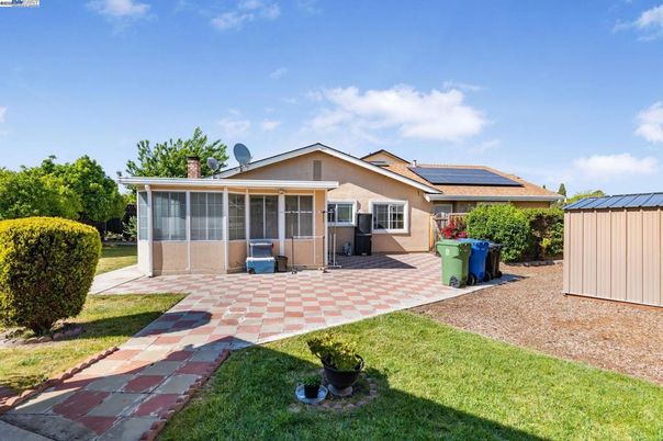 Backyard, Exterior, Solar Panels