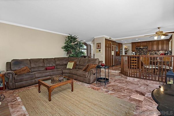 Interior, Kitchen, Living room, Recessed Lighting