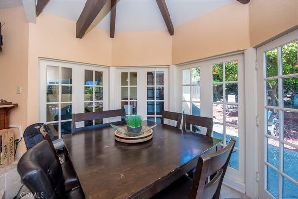 Dining room, Interior, Wooden Beams