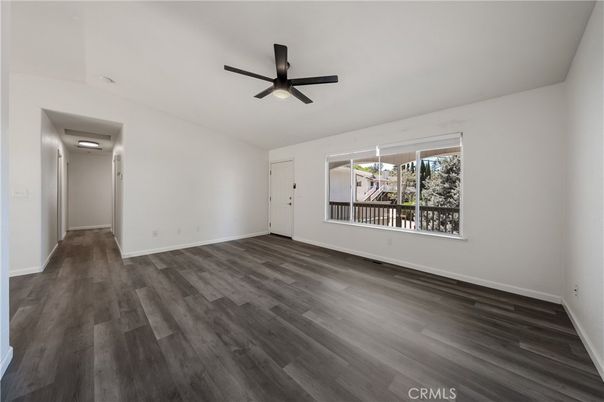 Empty room, Interior, Wood Texture Flooring