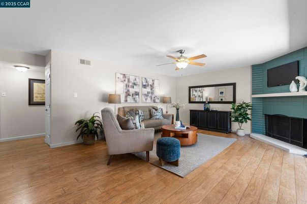 Fireplace, Interior, Living room, Wood Texture Flooring