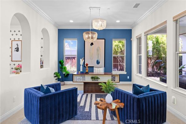 Interior, Living room, Pendant Lights, Recessed Lighting