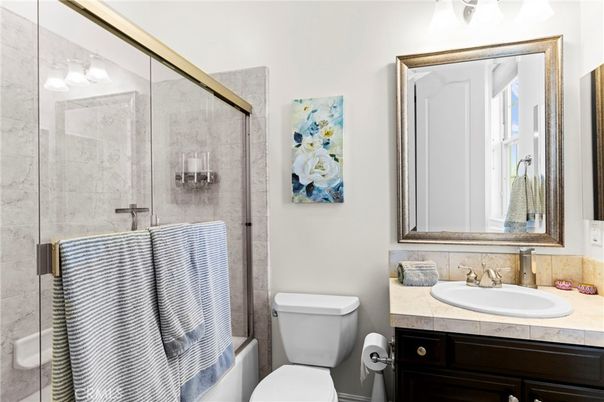 Bathroom, Glass Shower, Interior, Tile Countertops