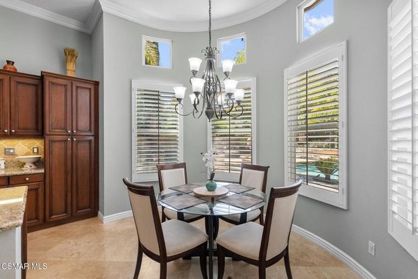 Chandelier, Dining room, Interior