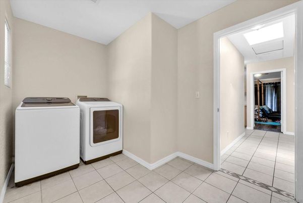 Interior, Washer