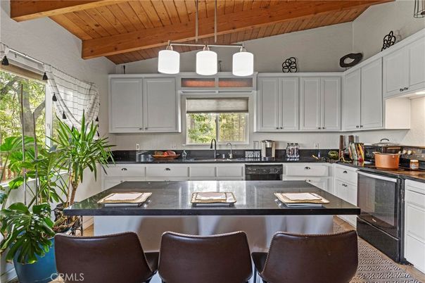 Interior, Kitchen, Stainless Steel Appliances, Wooden Beams, Wooden Ceilings