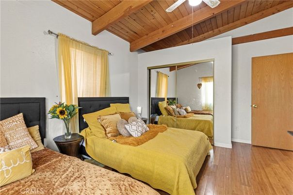 Bedroom, Interior, Wooden Beams, Wooden Ceilings, Wood Texture Flooring