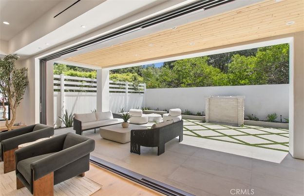 Interior, Living room, Recessed Lighting, Wooden Ceilings