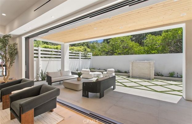 Interior, Living room, Recessed Lighting, Wooden Ceilings