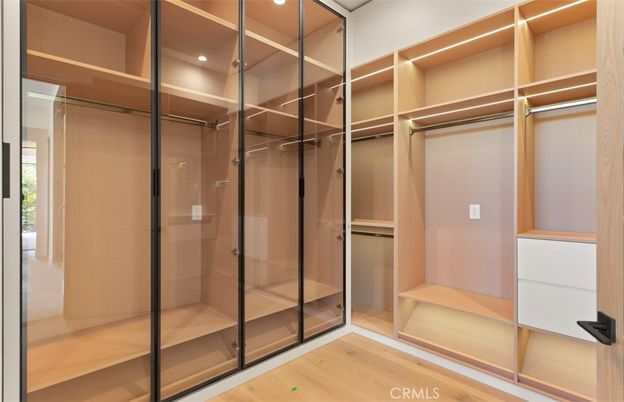 Interior, Recessed Lighting, Walk-in Closets, Wood Texture Flooring