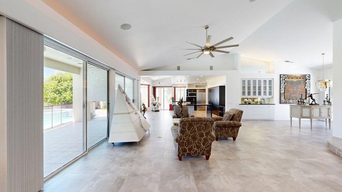Interior, Living room, Pendant Lights, Recessed Lighting