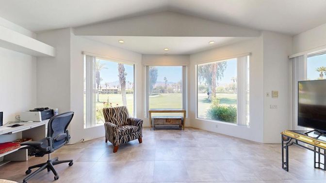 Home Office, Interior, Recessed Lighting