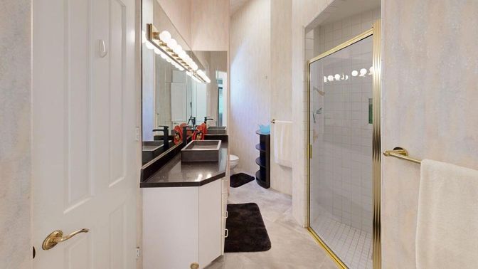 Bathroom, Glass Shower, Interior