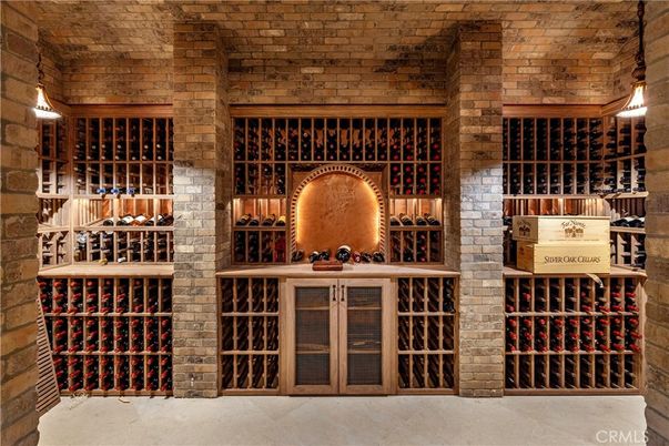 Interior, Stone Walls, Wine Storage