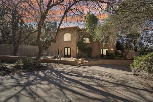 Backyard, Exterior, Facade, Mediterranean