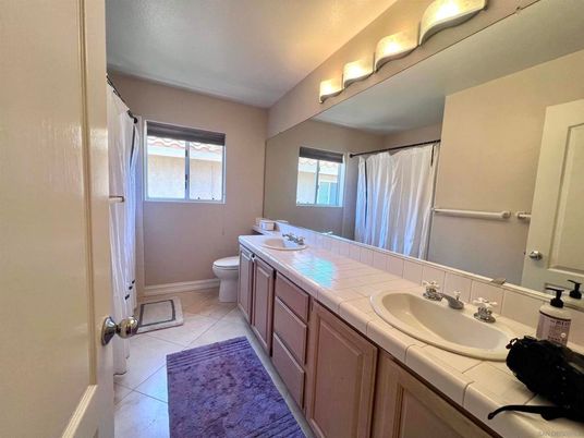 Bathroom, Dual Sink Vanities, Interior, Tile Countertops
