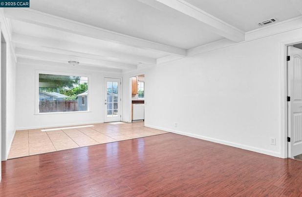 Empty room, Interior, Wood Texture Flooring