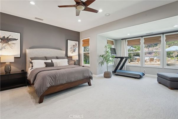 Bedroom, Fitness Equipment, Interior, Recessed Lighting