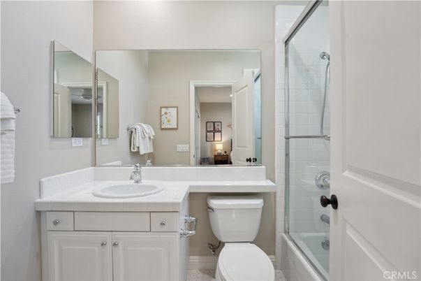Bathroom, Glass Shower, Interior, Tile Countertops