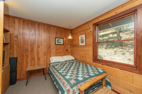 Bedroom, Interior, Wooden Walls
