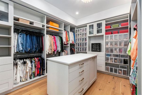 Interior, Recessed Lighting, Walk-in Closets, Wood Texture Flooring
