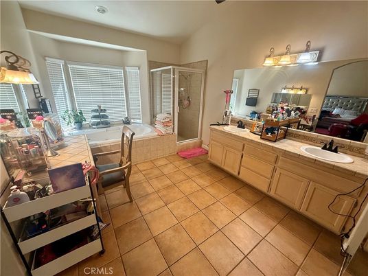 Bathroom, Dual Sink Vanities, Glass Shower, Interior