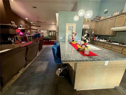 Interior, Kitchen, Living room, Pendant Lights, Recessed Lighting
