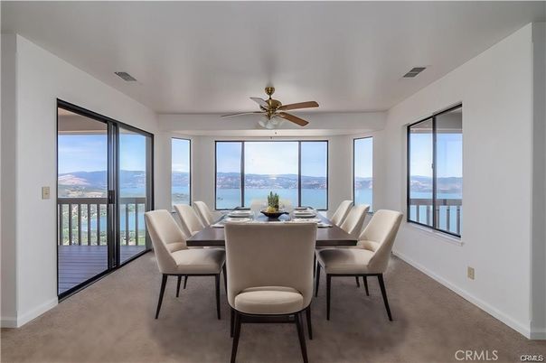 Dining room, Interior, Water
