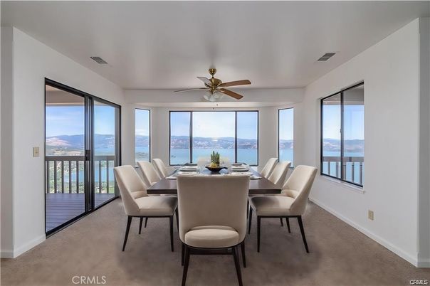 Dining room, Interior, Water