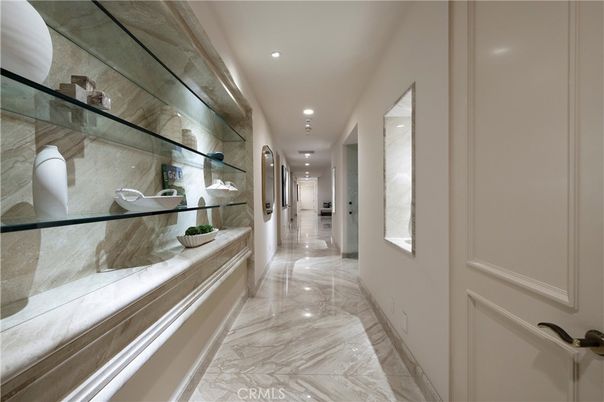 Interior, Marble, Recessed Lighting