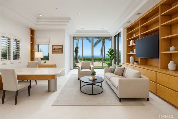 Home Office, Interior, Living room, Recessed Lighting, Water