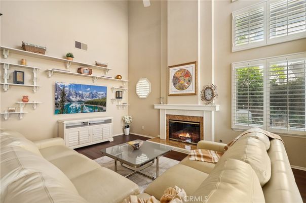 Fireplace, Interior, Living room, Wood Texture Flooring