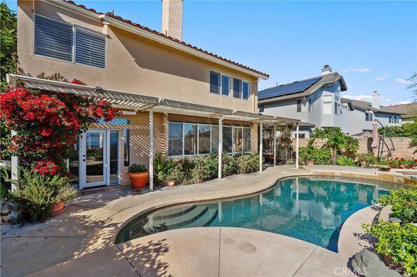 Exterior, Pool, Solar Panels