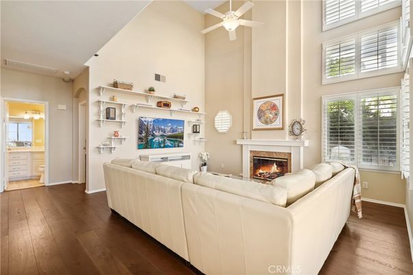Fireplace, Interior, Living room, Wood Texture Flooring