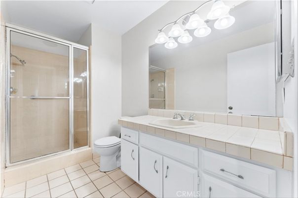 Bathroom, Glass Shower, Interior, Tile Countertops