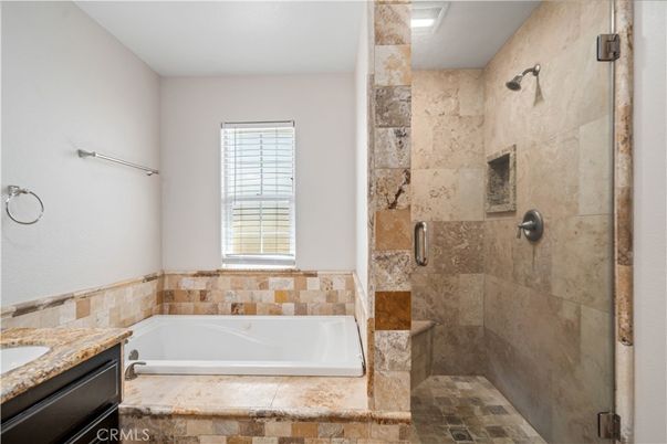 Bathroom, Glass Shower, Interior, Stone Walls