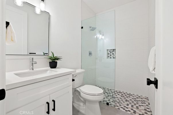 Bathroom, Glass Shower, Interior